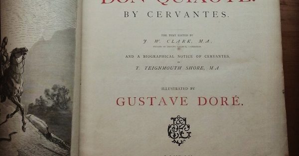 RESTAURACIÓN DEL QUIXOTE BY CERVANTES DE 1911