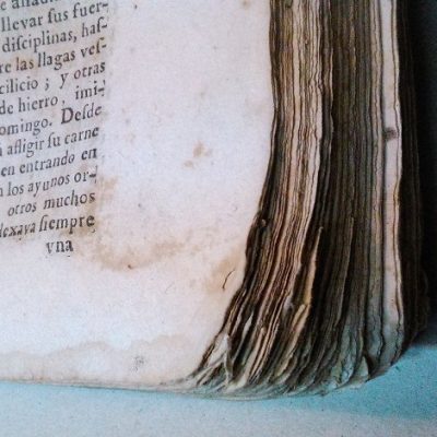 RESTAURACIÓN DE LIBRO ANTIGUO