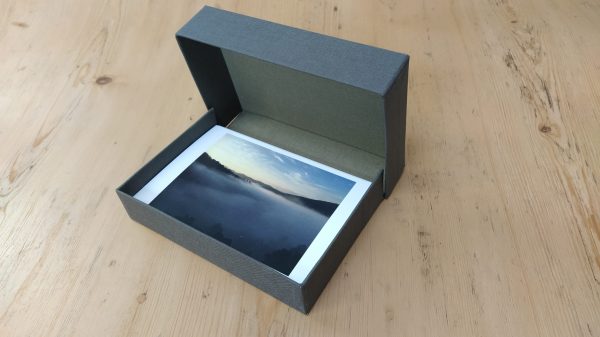 CAJA DE TRES PIEZAS FORRADAS EN TELA